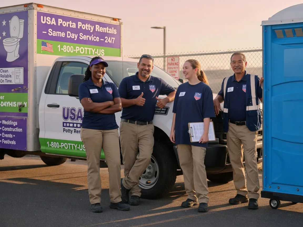 Porta Potty Rental company in Gettysburg, PA
